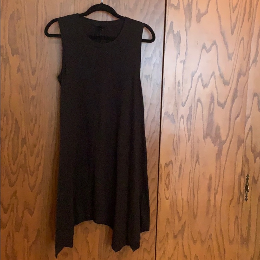 Mission black sleeveless tunic/dress